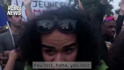 A message from France's youth Aimed at the right-wing political party in France: 