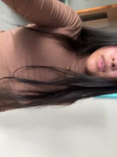 Would you rather I sit on your face or your cock?