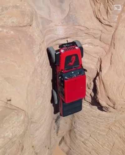 Casey Currie defying gravity