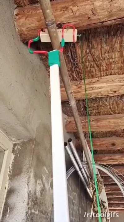 Stringing overhead line