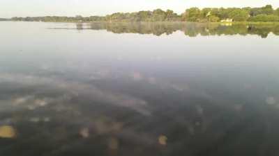 Drone water touch this morning. Feeling extremely lucky. Mavic air 2.