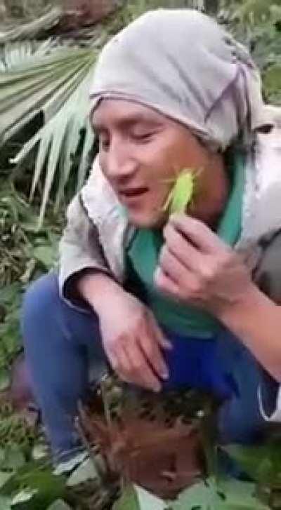 Your friend looks cool, wait for it