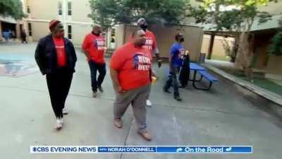 Local dads decided to get involved to help stop school fights.