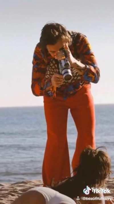 Harry speaking about being yourself, everything will be okay