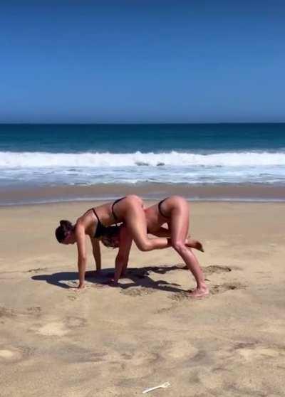 Trying to defy gravity