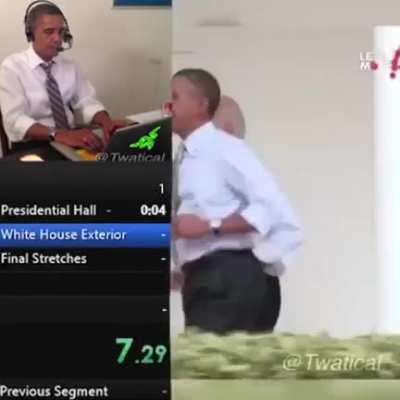 Speed Run the White House