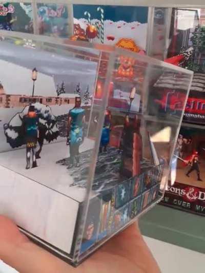 Daggerfall Cube Diorama