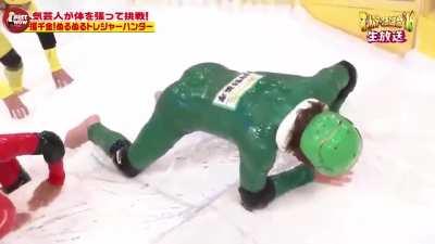 I still think there’s an argument for getting ‘Slippery Stairs’ into the Olympics. This is 9 minutes of nail biting anxiety!