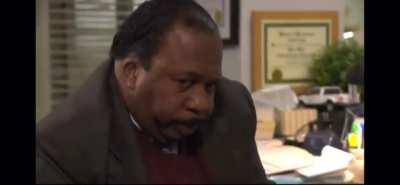 What is the art that Stanley is looking at