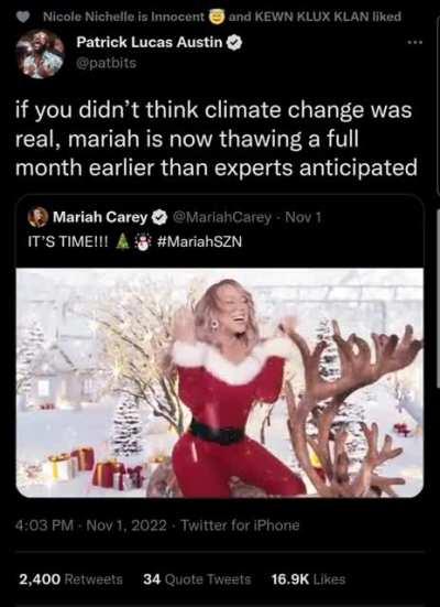 Thanksgiving is crying in a corner somewhere