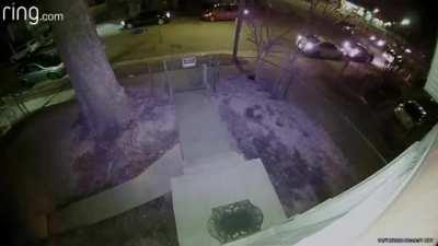 His aim on a fucking bean damn