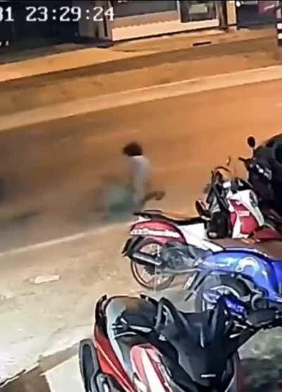 WCGW sitting at the back of a pickup car