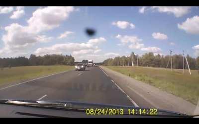Russia: Brutal road accident