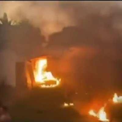 WCGW when you play with fire near houses