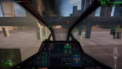 flying under the highway was absolutely necessary