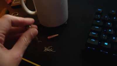 I bought some ammo from the /k/ meetup last month, they told me they went reloads but I'm not sure.