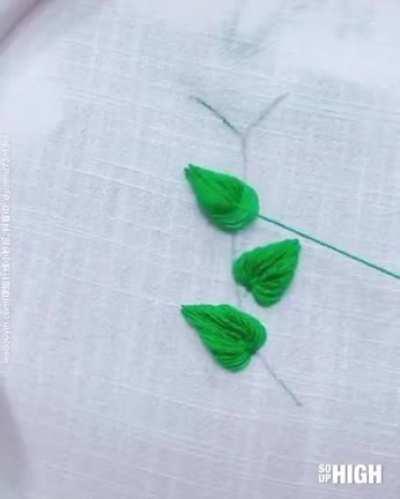 The way it's embroidered