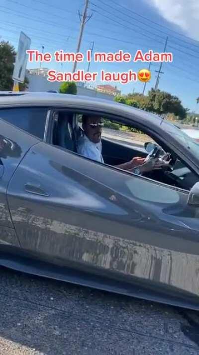 Never heard Adam Sandler laugh