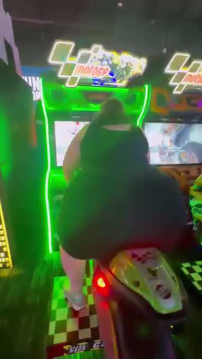 Wanna go to the arcade with me or will you be ashamed?