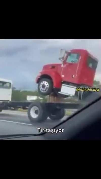 carrying a truck 😳