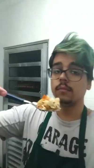 That snack after doing the dishes