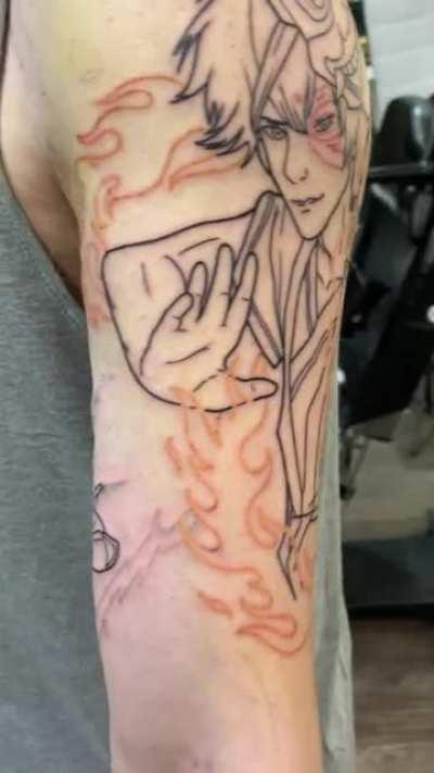 The Start of My Avatar Sleeve!