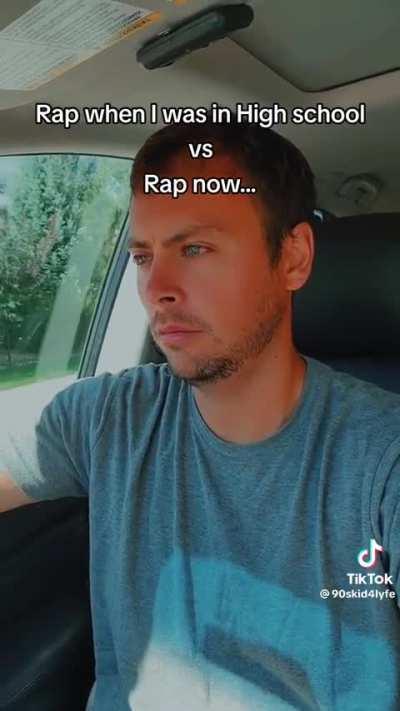 bro DOESNT listen to new rap at all