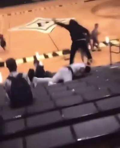 Nah fighting on the bleachers is CRAZY😬 (just wait till the end😂)