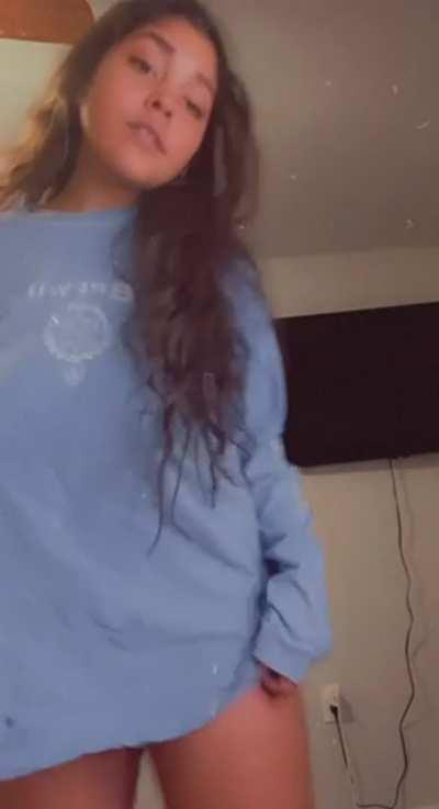 My boobs couldn’t wait to say hi