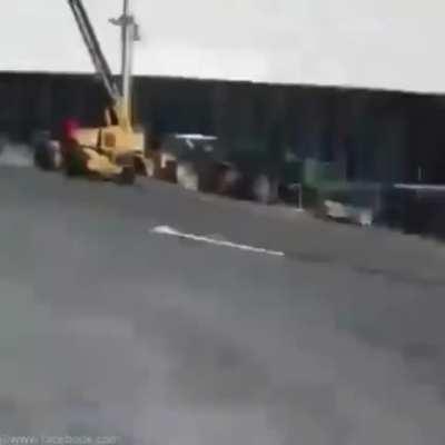 Removing counterweight