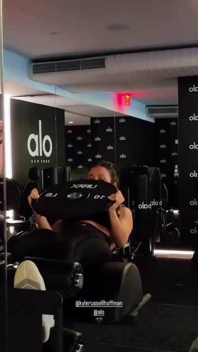 Love watching her workout