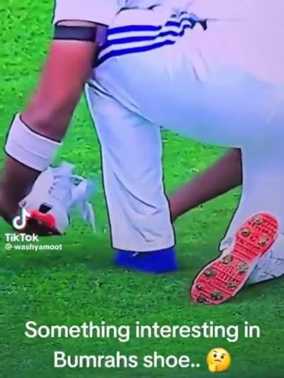 What’s he got there 👀 