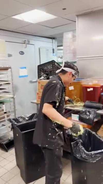 Behold! Here’s what happens when you stick a whisk in a moving vitamix