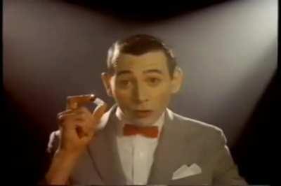 Pee-wee Herman on crack, USA, 1991