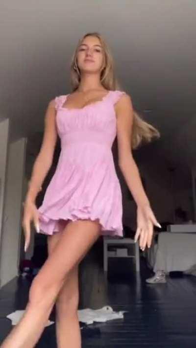 irtr pink dress cutie