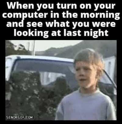 Morning internetting is different