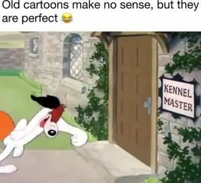 Old cartoons make no sense, but they are perfect