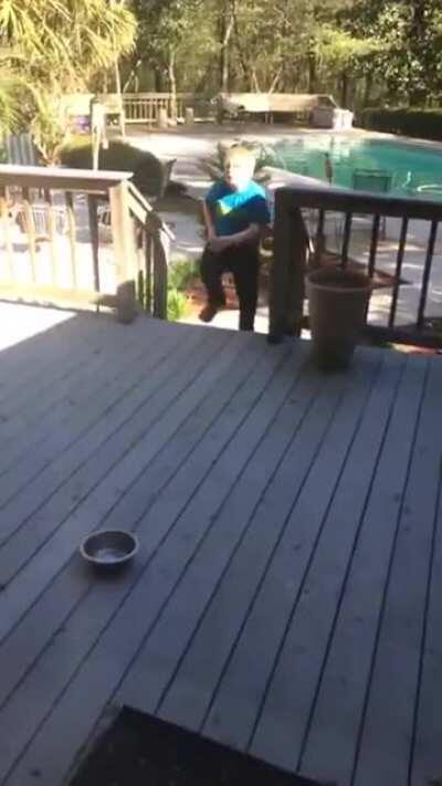 Kid proceeds to rage around, slam into the door crying, and sob his eyes out when he breaks the window.