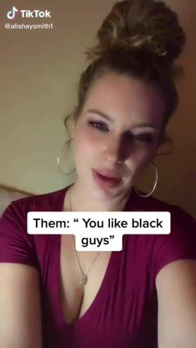 YES..She👸🏼LOVES Black Guys...AND⁉️