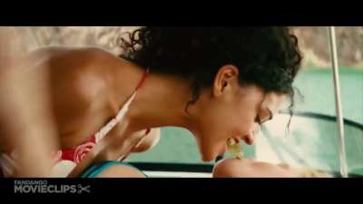 jessica szohr and Riley Steele in Piranha 3D