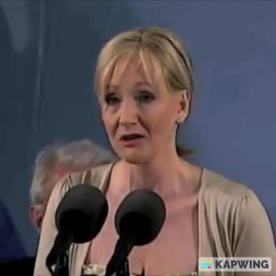 JK Rowling giving more unsolicited opinions on your sex life. Slime girl copypasta