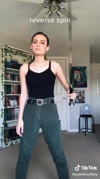 I heard y’all like girls with swords....