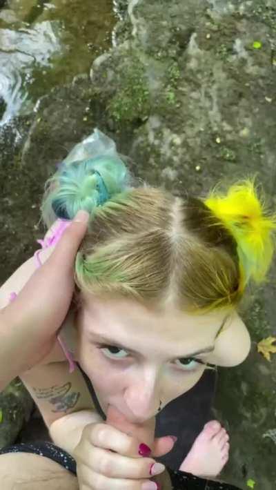 Let me suck you just like this