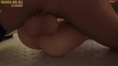 Tracer Gets Creampied (Sound Update) (Polished-Jade-Bell) [Overwatch]