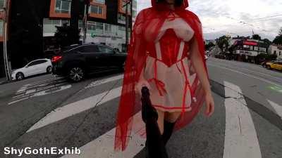 What do you think of my Halloween costume? can you tell I'm pantyless?