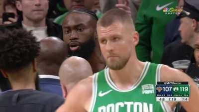 [Highlight] Jaylen Brown receives two quick technical fouls and get ejected from the game