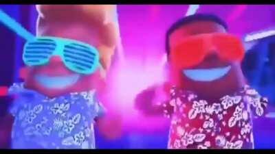 Pyro and his Dad in jail