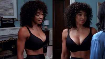 Natasha Ward looking absolutely and unbelievably Fine. (The Oval)