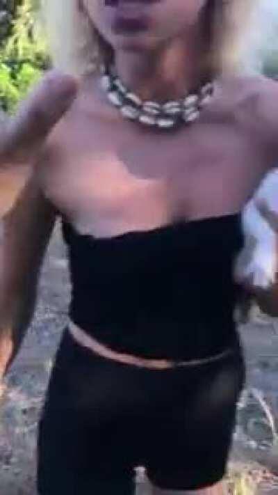 Girl trespassing on Private Property attacks landowner when asked to leave. SEQLD, Brisbane area.