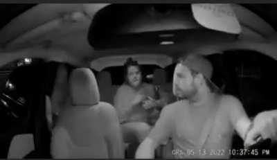 Racist jokes with stranger...